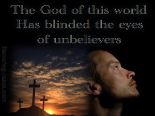 2 Corinthians 4:4 Blinded Minds Of Unbelievers (black)